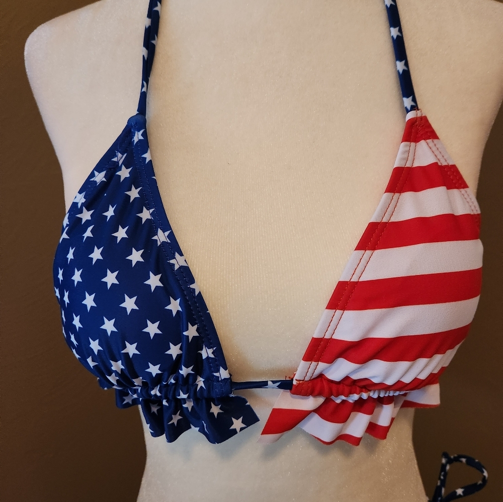 American flag string bikini 👙 🔥 - Picture 3 of 8